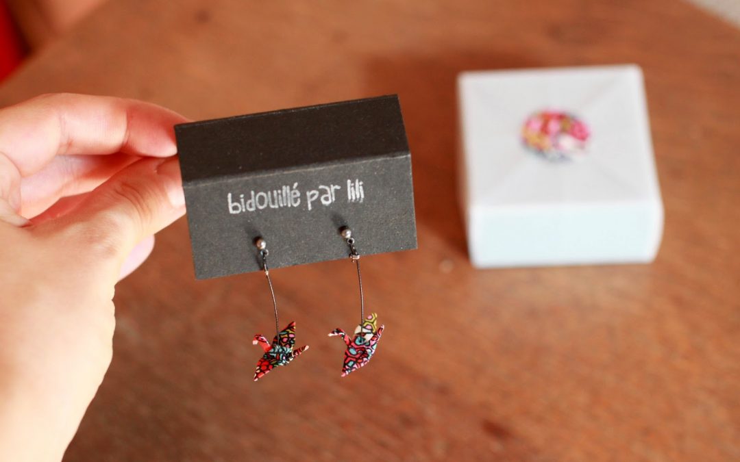 En boutique!